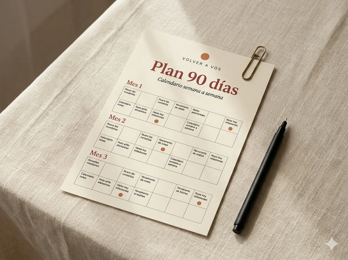 Bono 01: Plan 90 días imprimible